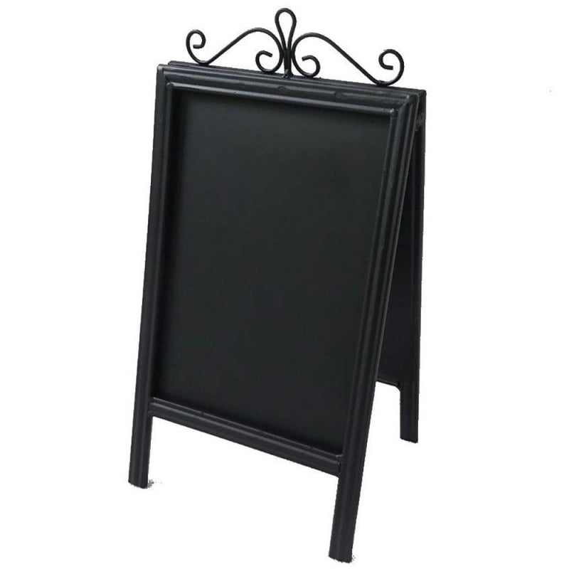 Lavagna metallo doppia rettangolare cm 17x19,5h31