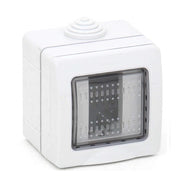 Trade Shop - Contenitore 1 Moduli Copri Interruttori Parete Jk Lk44001 Ip55 Scatola Prese -
