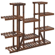 Portafiori/portapiante 110 x 25 x 110,5 cm legno massello di abete marrone 02_0045194