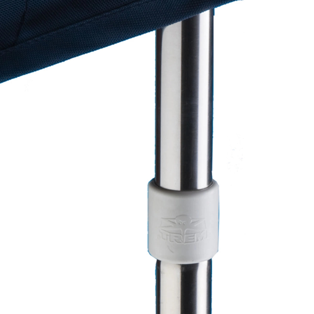 Capottina parasole luxury sombrero acciaio inox aisi 316 telo bianco