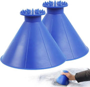 Iscrivacristalli per auto - Rimozione del ghiaccio magica - 2 pezzi - Blu