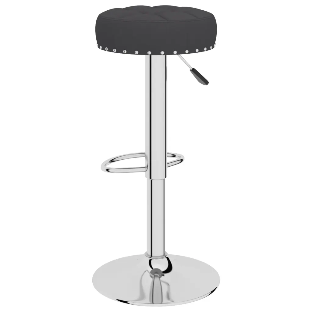 Sgabelli da Bar 2 pz Neri in Tessuto cod mxl 57313