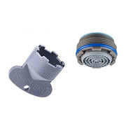 Aeratore rubinetto a scomparsa compreso di chiave 24x1 rompigetto filtro neoperl