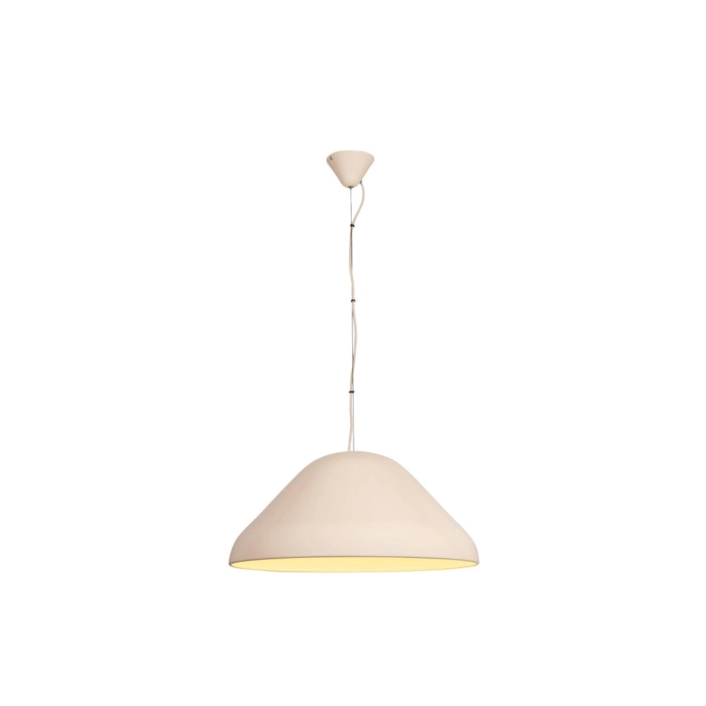 Lampada sospesa ANDRES 1xE27 crema metallo retro Lucide