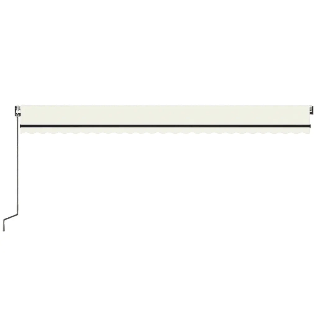 Tenda da Sole Retrattile Automatica 600x350 cm Crema
