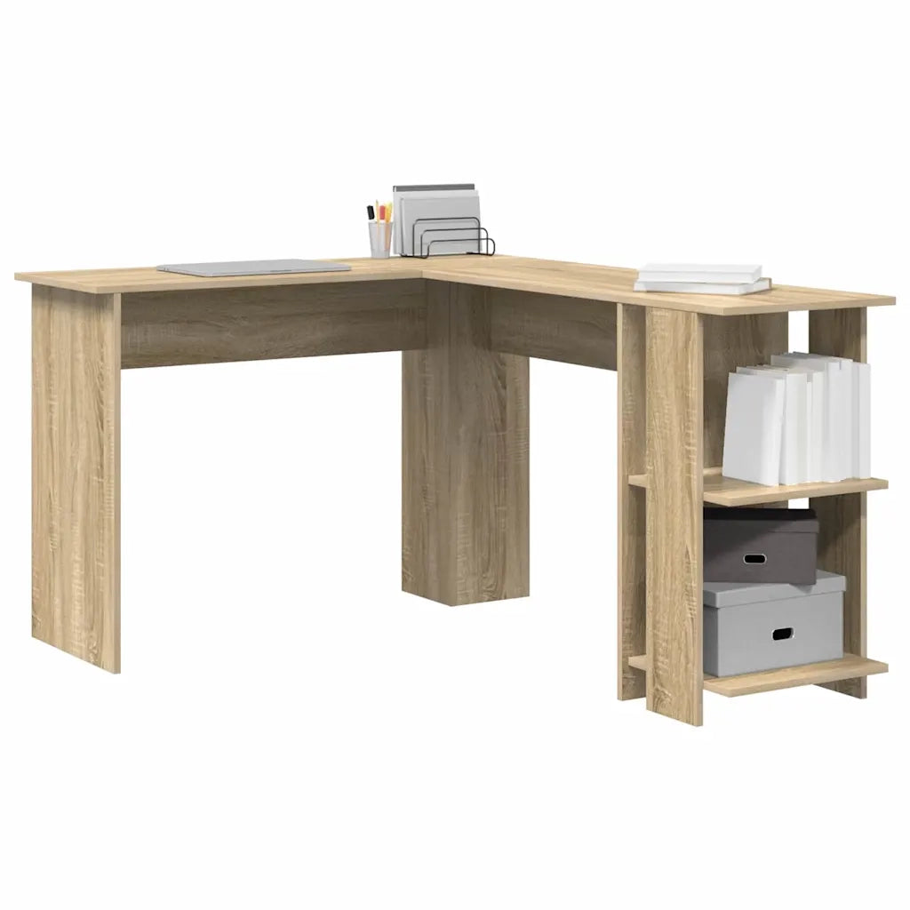 Scrivania ad angolo Rovere Sonoma 140 x 113,5 x 75 cm 869556