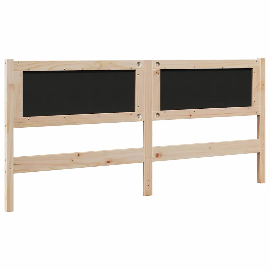 Testiera | Testata imbottita con Testiera | Testata Marrone 180 cm Pino massello