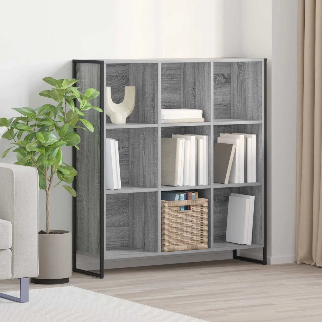 Armadio per Libri Grigio Sonoma 99.5 x 30 x 108.5 cm 886525
