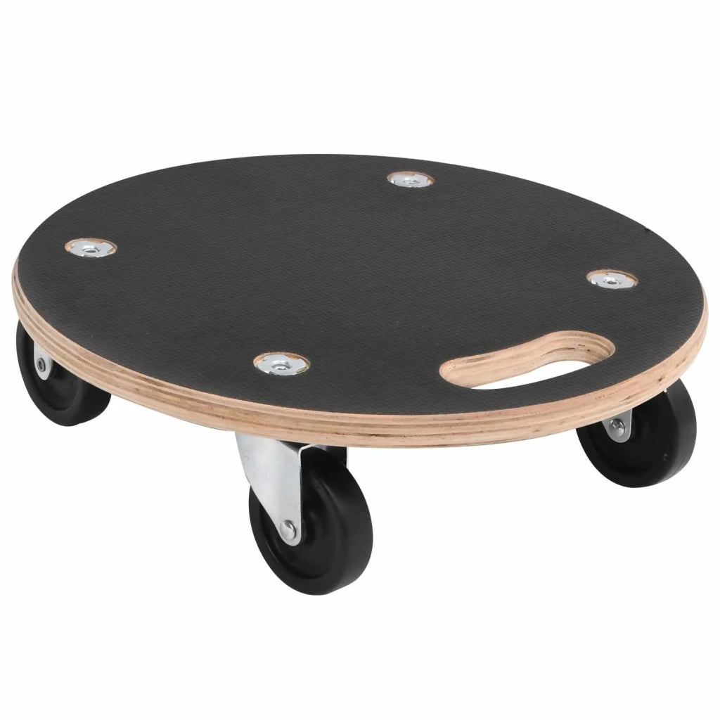 Carrello di Trasporto 6 pcs Grigio Legno compensato 42024932