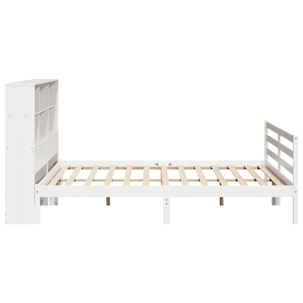 Giroletto con Libreria senza Materasso 180x200 cm in Legno Pino 3321906
