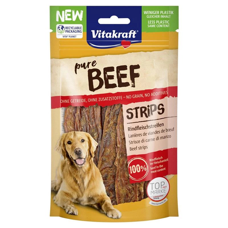 VITAKRAFT BEEF STRISCE DI MANZO IN CONFEZIONE DA 80 GR