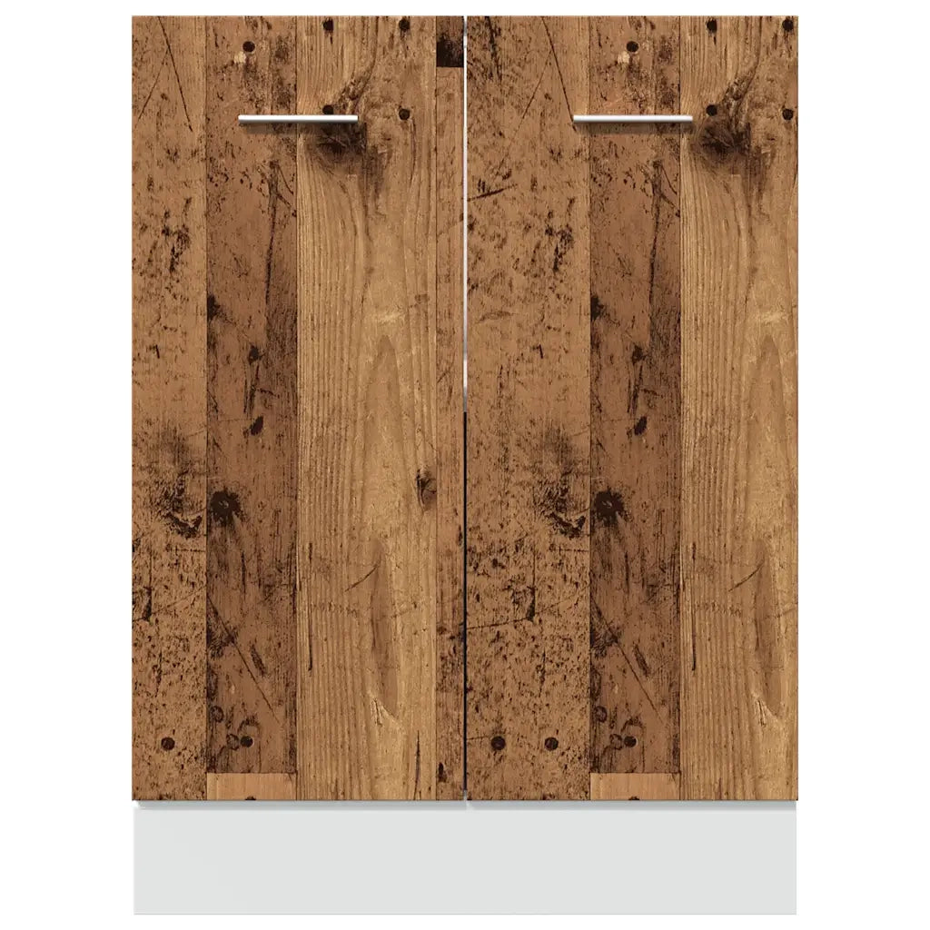 Armadio Inferiore “Lyon” Legno Antico 60x46x81,5 cm 856074
