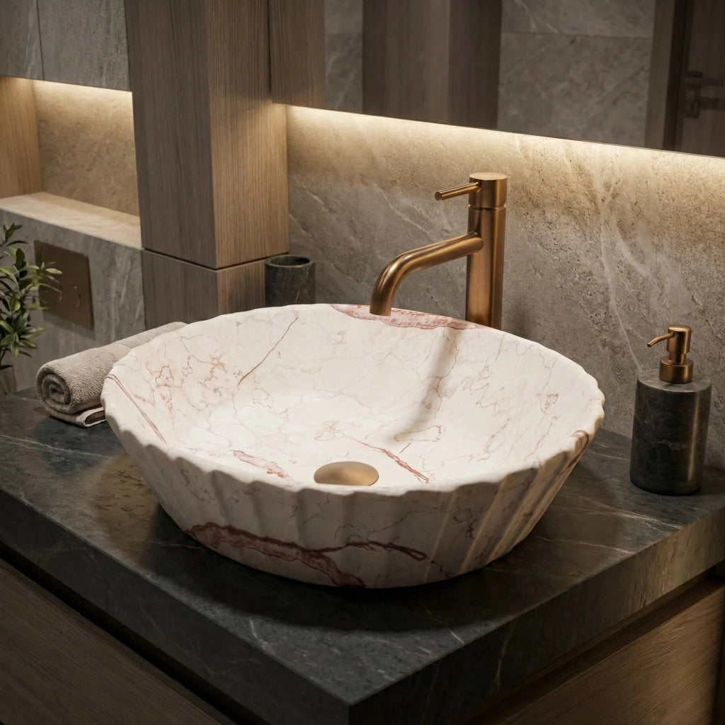 Lavabo Da Appoggio Rea Samanta Zen