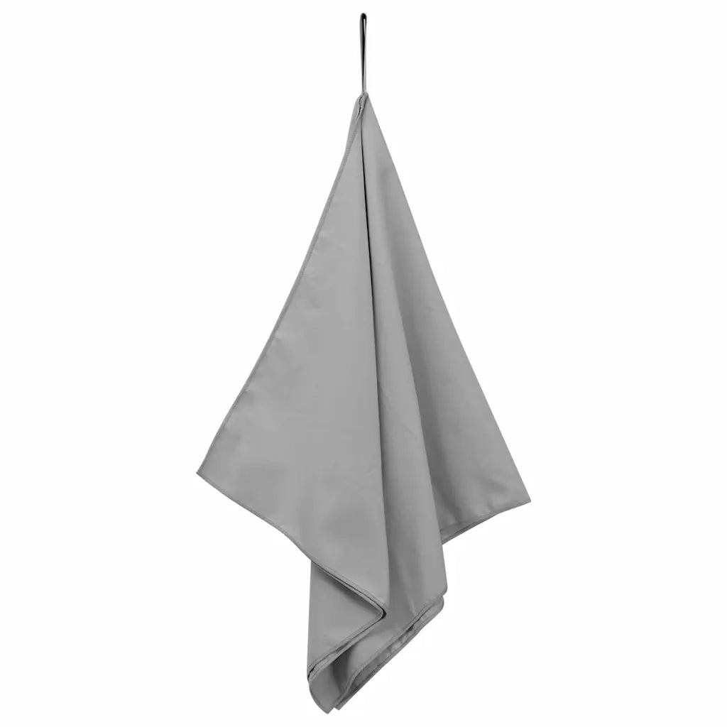 Asciugamani Sportivi 2 pz | Teli per bagno Grigio scuro 100 x 50 cm