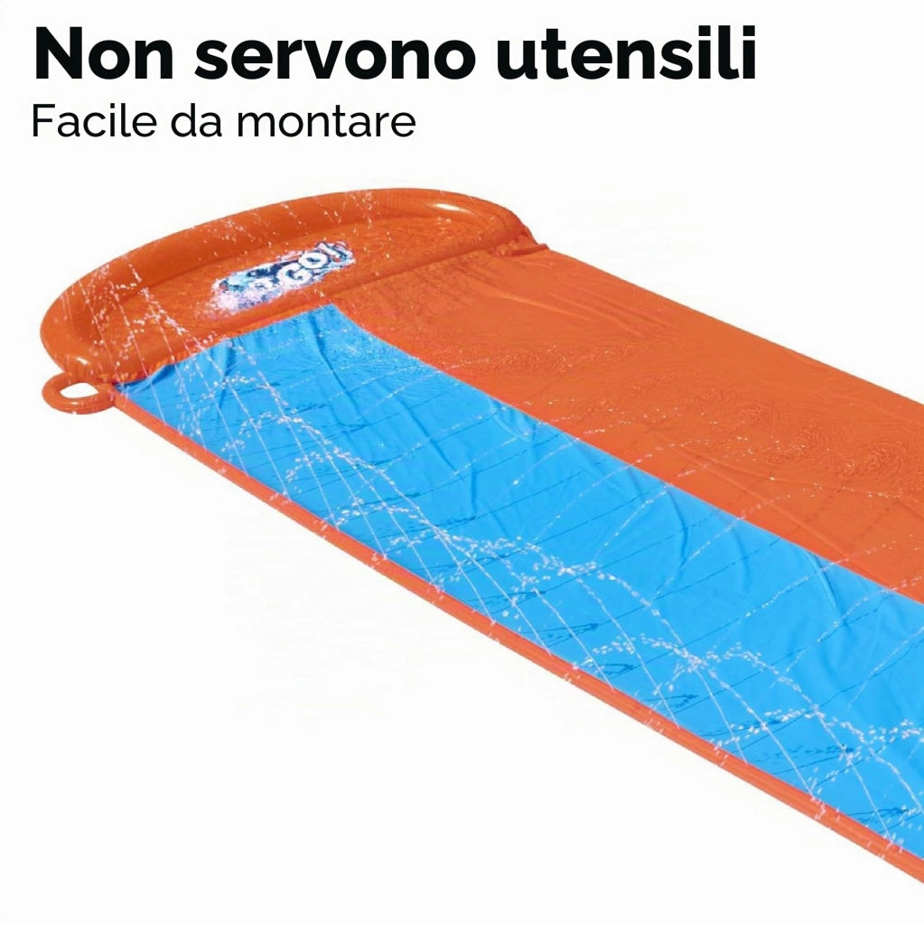 Scivolo Doppio con Spruzzi 488 cm (ART.52328) Bestway