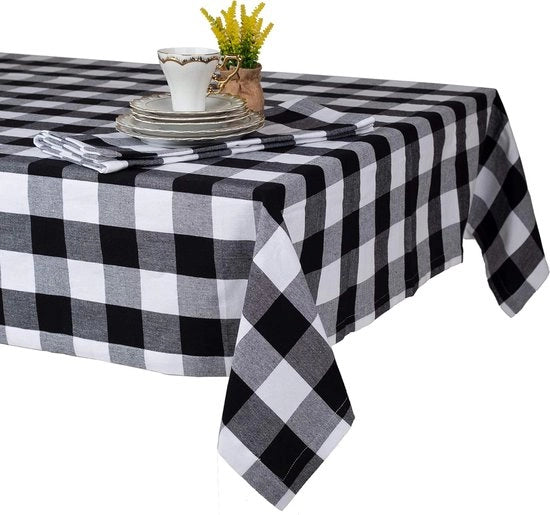 Tavola in Lino Rigido e Versatile con Disegno a Quadrettini Stile

 o Modello: 
 o Materiale: Lino
 o Dimensioni: 
 o Colore: 
 o Caratteristiche: