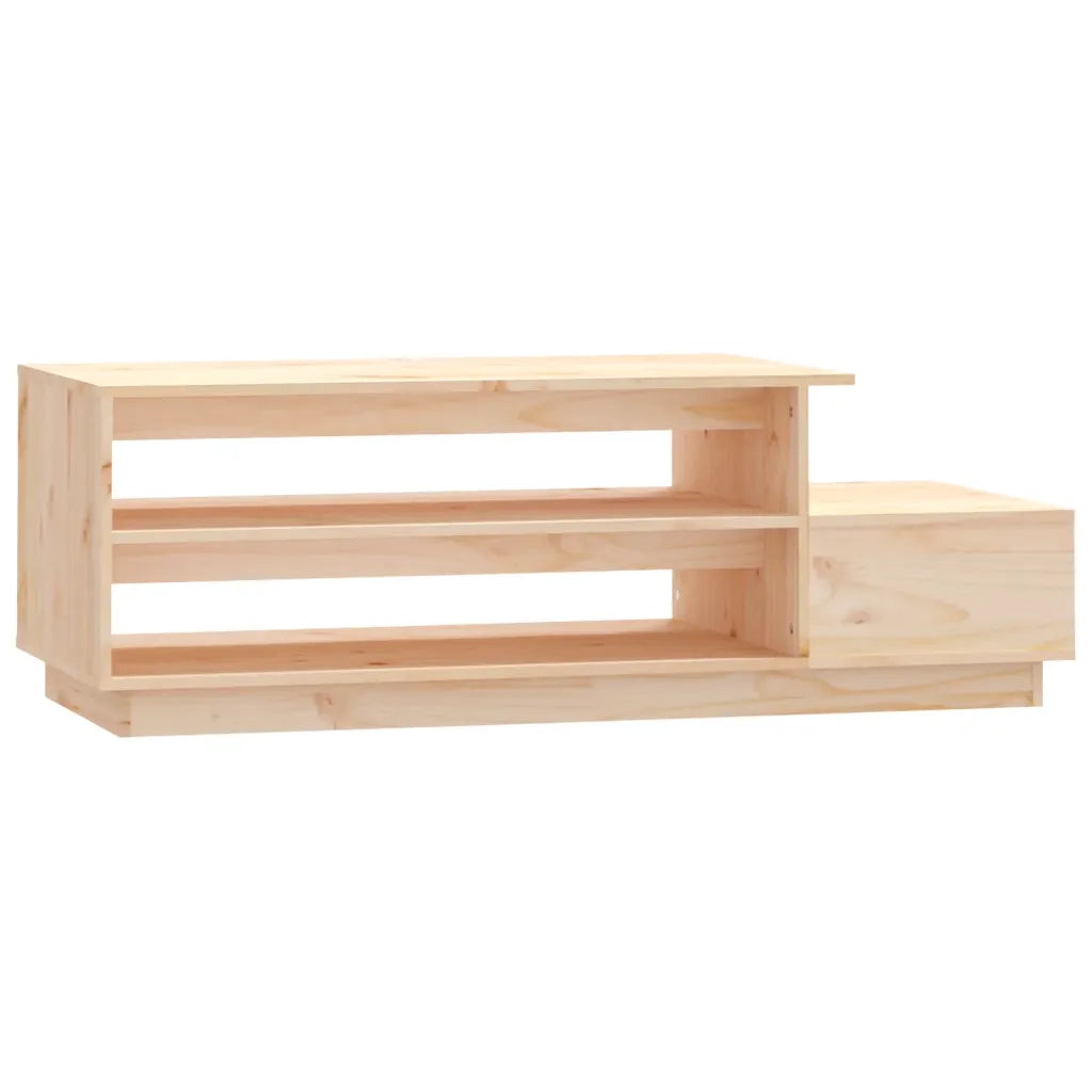 Tavolino da Salotto 120x50x40,5 cm in Legno Massello di Pino 814414