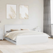 Struttura del letto Bianco 180 x 200 cm Legno Ingegnerizzato 3410679