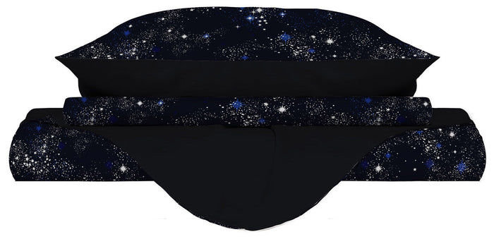 Copripiumino Singolo con Federe Stampato in Microfibra Orione