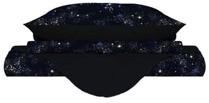 Copripiumino 1 Piazza e Mezzo con Federe Stampato in Microfibra Orione