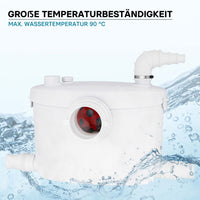 Stazione di sollevamento 4/1 per acque reflue e feci 400 W Stazione Piccola di sollevamento