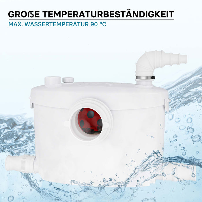 Stazione di sollevamento 4/1 per acque reflue e feci 400 W Stazione Piccola di sollevamento