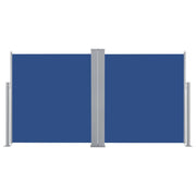 Tenda da sole laterale retrattile/schermo privacy per patio giardino terrazza balcone 140 x 600 cm blu 02_0007135