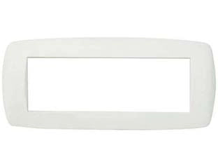 PLACCA 6 POSTI MILLENNIUM BIANCA  6 posti  mm.199x84h. (7846.T.B)    MARLANVIL