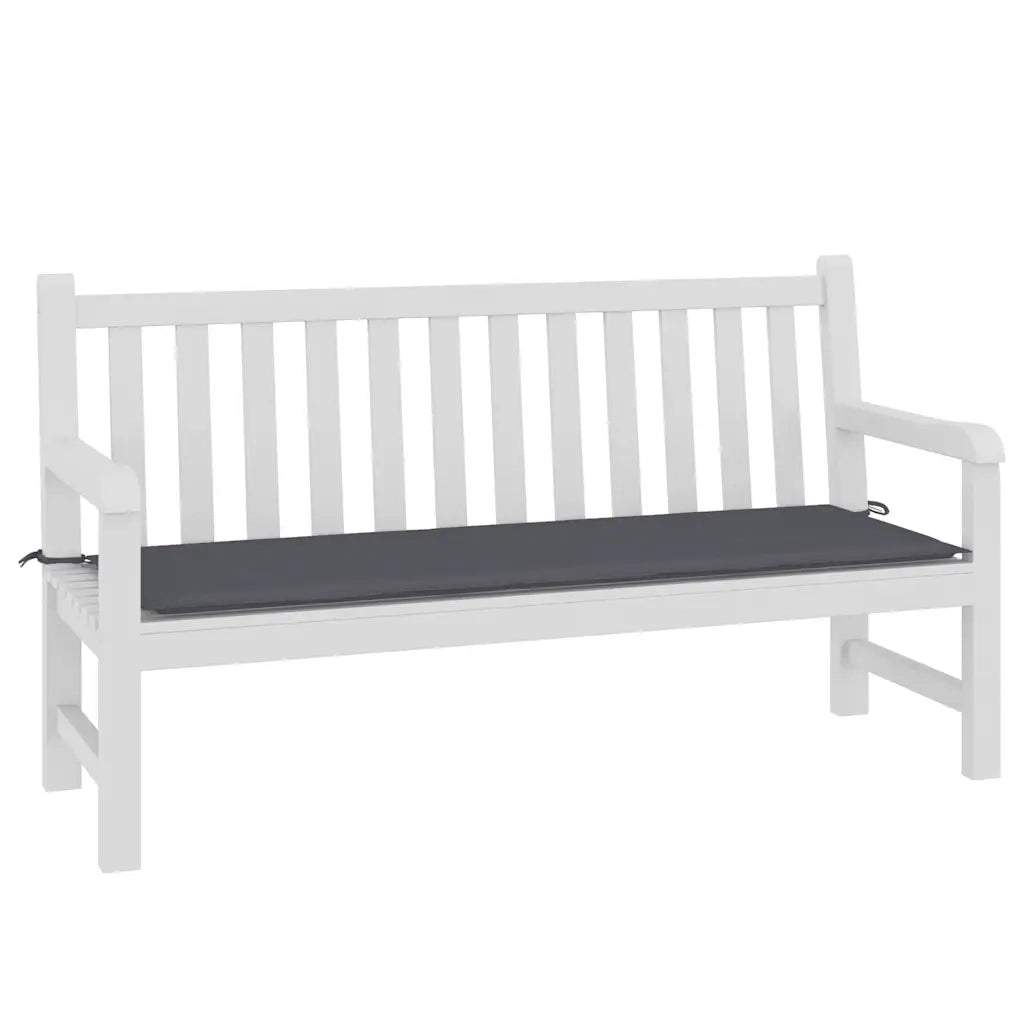 Cuscino per Panca-Cuscini per panchina Antracite 150x50x3 cm in Tessuto Oxford