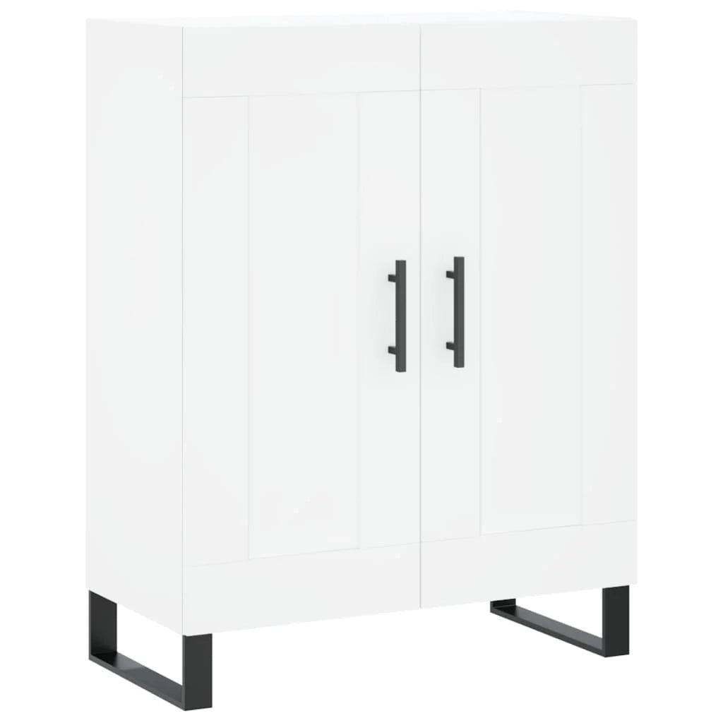 Buffet credenza cassettiera mobiletto mobile contenitore organizer cucina soggiorno salotto alto 69,5 x 34 x 180 cm legno ingegnerizzato bianco 02_0032745