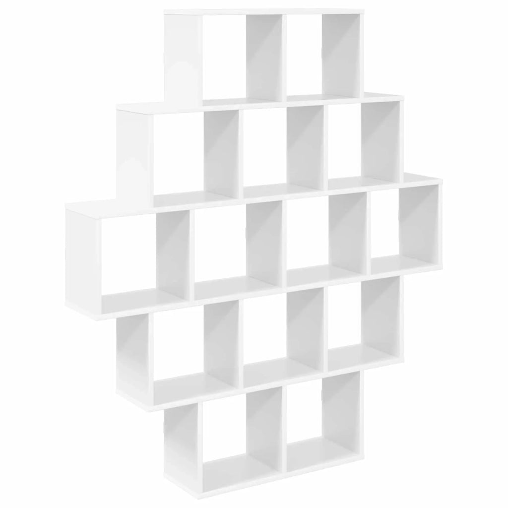 Scaffale da parete Bianco 120 x 20 x 136 cm 8012156
