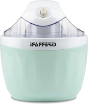 Macchina per il gelato - 1 litro - preparazione del gelato in 30 minuti - cucchiaio per mescolare acqua