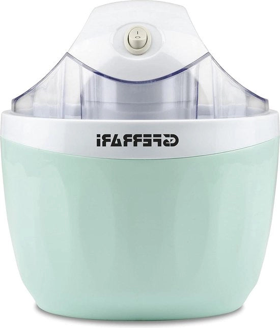 Macchina per il gelato - 1 litro - preparazione del gelato in 30 minuti - cucchiaio per mescolare acqua