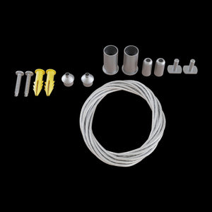 Cavo di Sospensione 2m Ø2mm per Sistema Illuminazione a Binario