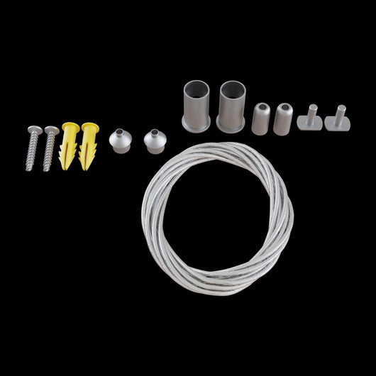 Cavo di Sospensione 2m Ø2mm per Sistema Illuminazione a Binario