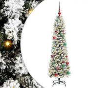 Albero di Natale | Decorazioni natalizie artificiale con 150 LED Bianco 150 cm