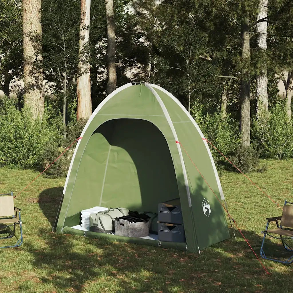 Tenda Portaoggetti-Tenda deposito da esterno Verde Impermeabile 362640