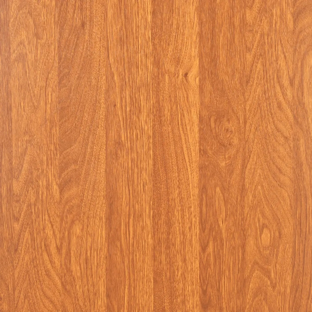 Set da Pranzo 7 pz in MDF e Acciaio Marrone 281401