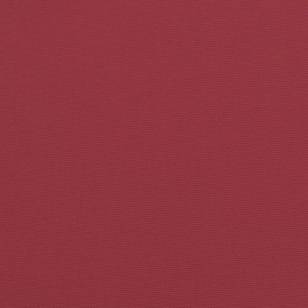 Cuscino 2 pcs Rosso Vino 40 x 40 x 8 cm Tessuto Oxford 42001584