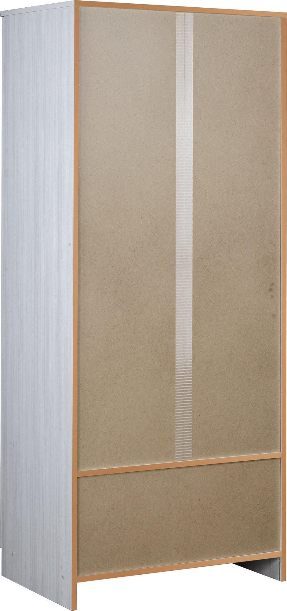 Armadio 2 Ante 77x182x52 cm Eucalipto