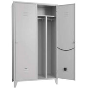 ARMADIO SPORCO PULITO MONTATO PROMETAL  VERN GRIGIO POSTI 2 H.MM 1795 MM  680X500