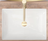 Lavabo Da Appoggio Rea Inga White