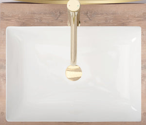 Lavabo Da Appoggio Rea Inga White