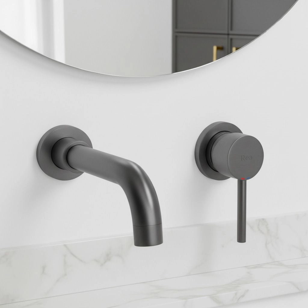 Rubinetto Da Incasso Rea Lungo Long Titan + Box