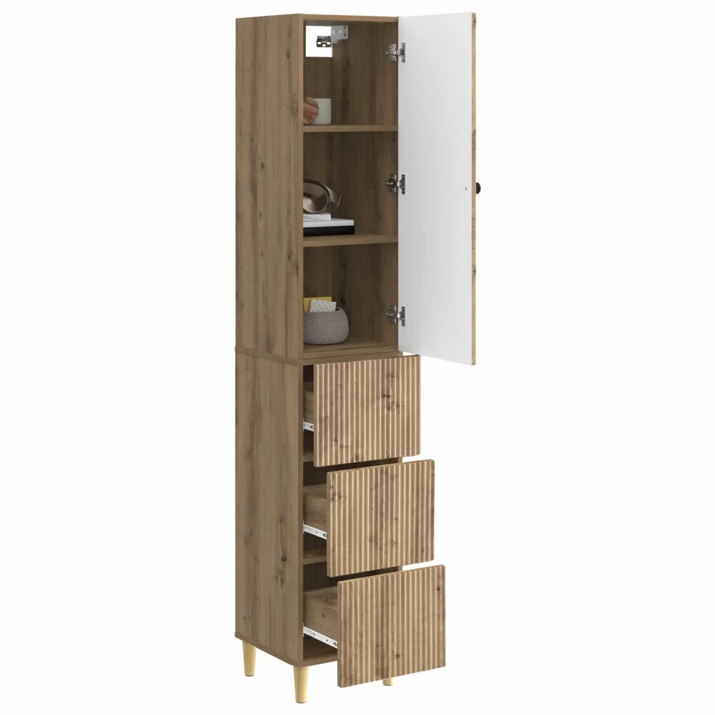 Set di armadi 2 pcs 33 x 34,5 x 90 cm Legno ingegnerizzato 3416573