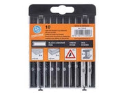 LAME IN KIT ASSORTITE PZ.10 PER SEGHETTI ALTERNATIVI ATTACCO B&D- - PG 720.90 - 3 pezzi PG