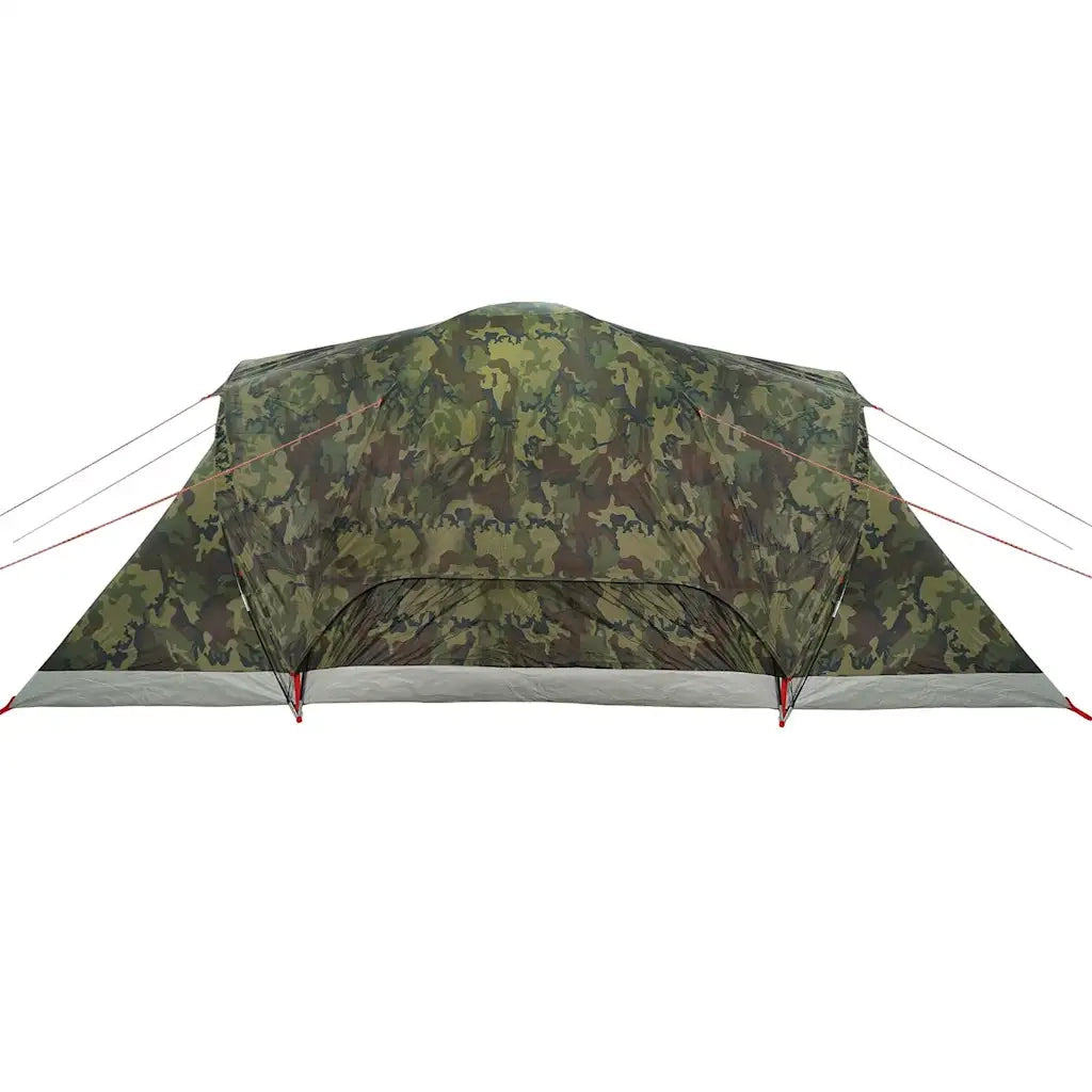 vidaXL Tenda da Campeggio a Cupola per 6 Persone Mimetica Impermeabile