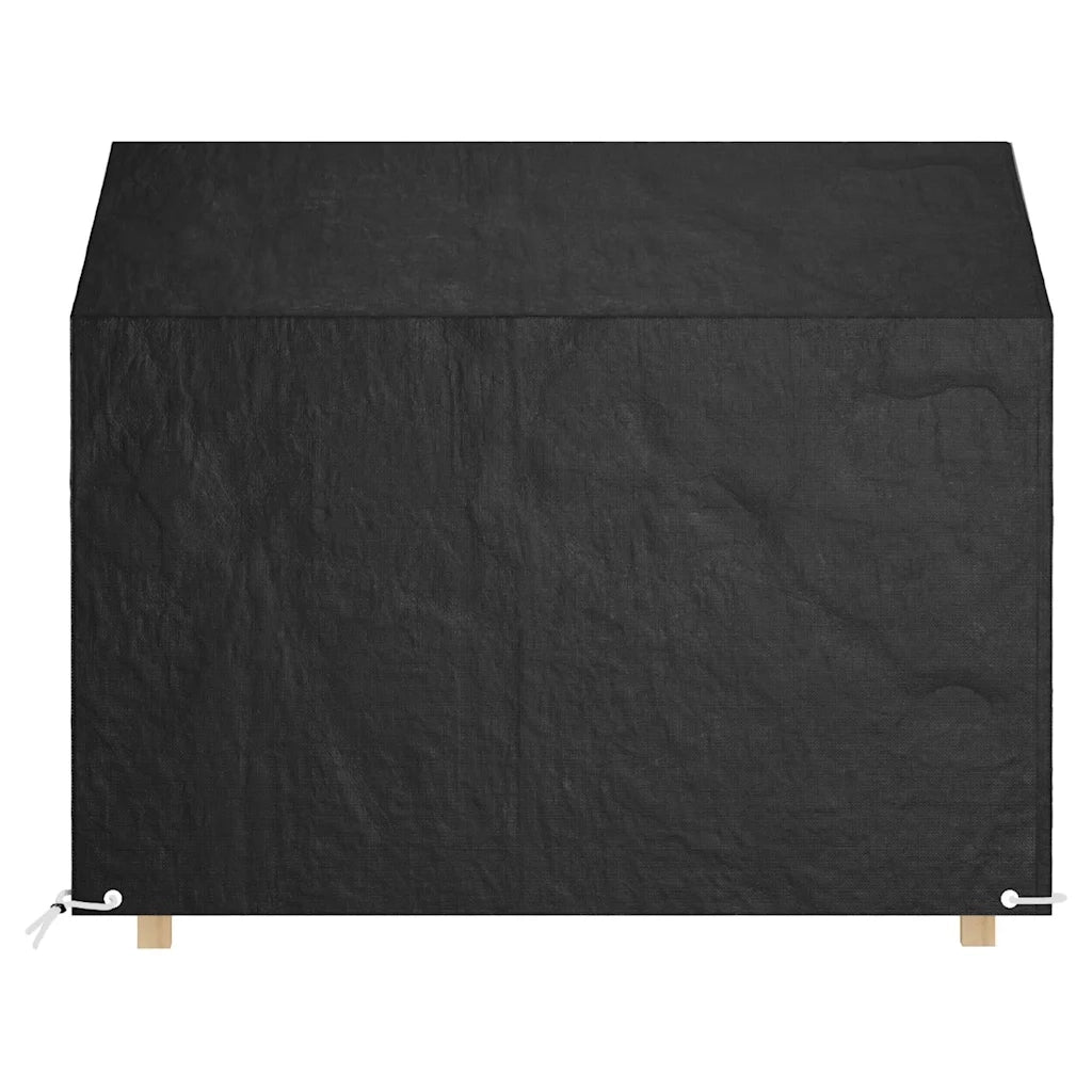 Copri Panche Giardino | Telone per mobili da esterni 2 pz 8Occhielli 160x70x70/88cm Polietilene