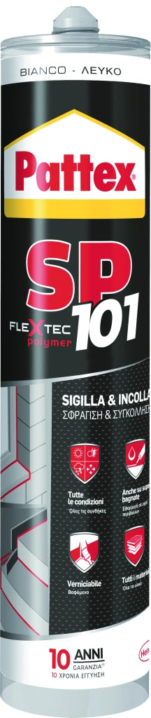 Henkel SILICONE NEUTRO PATTEX SP101 ml. 280 - Trasparente