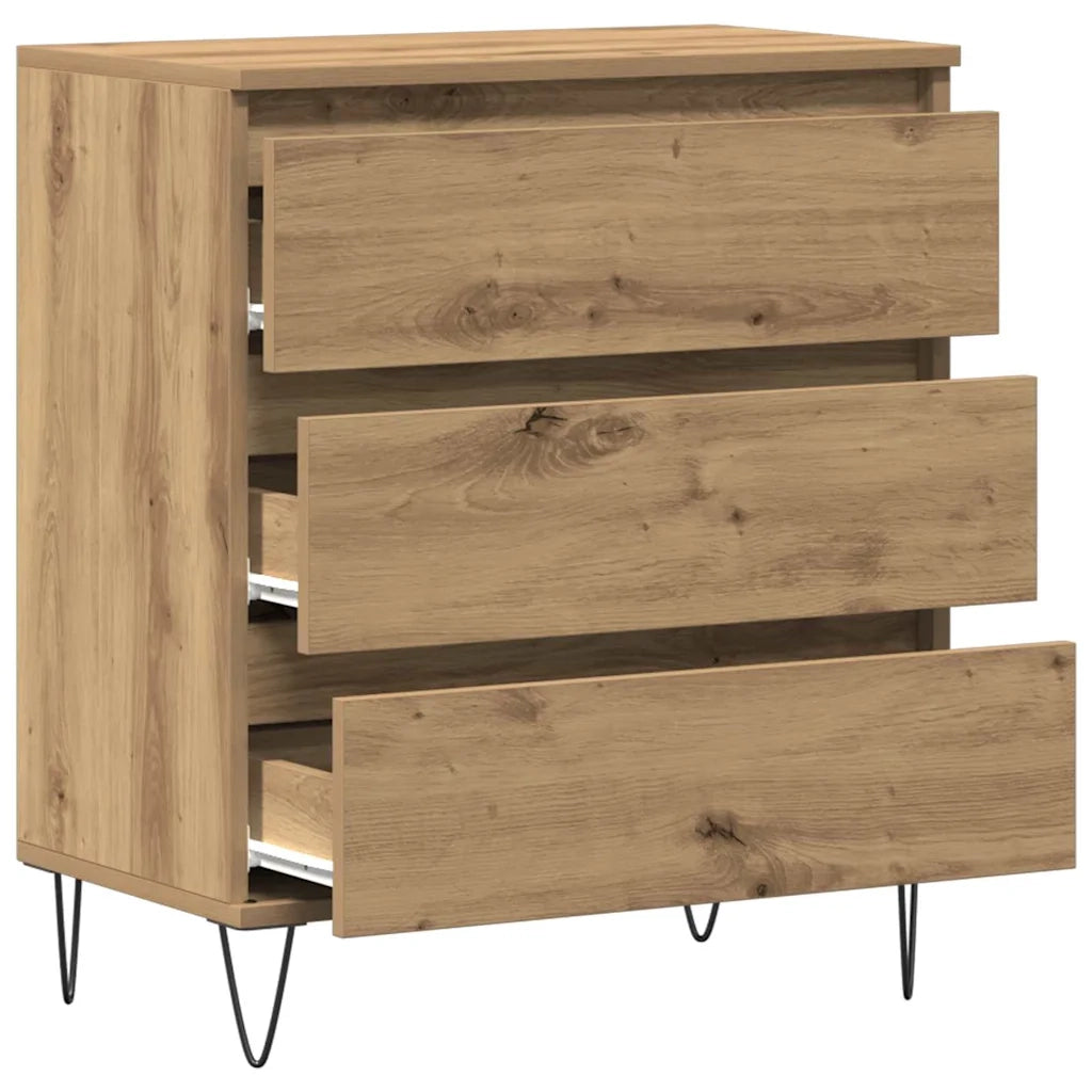 Credenza | Madia | Buffet da pranzo | Armadio da pranzo Rovere artigianale 60 x 35 x 70 cm Legno multistrato